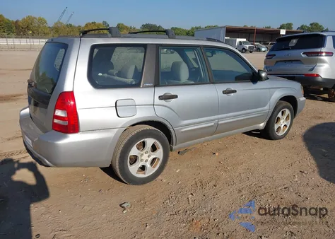 2004 Subaru Forester 2.5Xs z USA, uszkodzony, nr VIN JF1SG65664H709